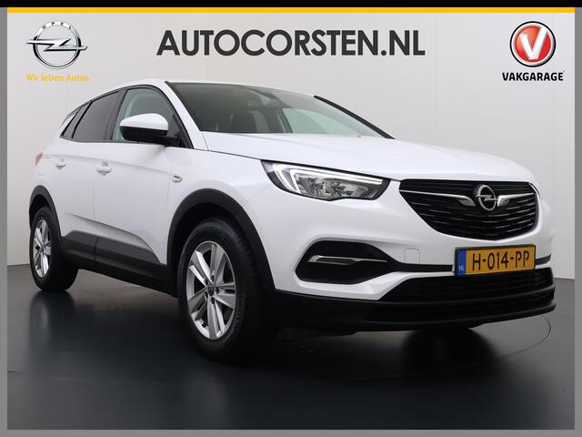 Opel Grandland X Turbo 131PK Navi Apple Carplay Android Auto Airco Cruise Control Business Edition Regen-Lichtsensor Isofix Bluetooth Grootlicht-assistent Privacy Glas Led Lmv 17" Lane Assist Origineel Nederlandse Auto