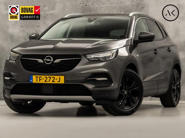 Opel Grandland X 1.2 Turbo Deluxe (MEMORY SEAT, LEDER, STOELKOELING/VERWARMING, APPLE CARPLAY, STOELVERWARMING ACHTER, GETINT GLAS, KEYLESS, TREKHAAK, ELEK ACHTERKLEP, NIEUWSTAAT)