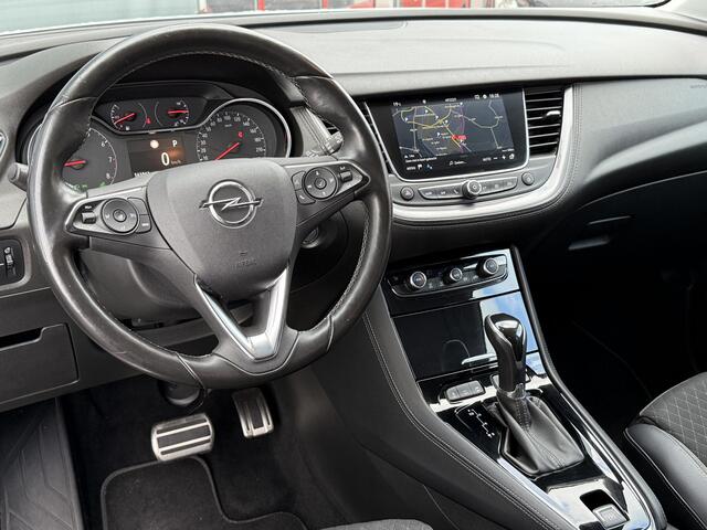 Opel Grandland X BWJ 2018 1.2 Turbo 131 PK Ultimate TREKHAAK | HALF LEDER | STOELVERW. | STUURVERW. | CAMERA | ELEKTR. ACTERKLEP | NAVI | CLIMA | CRUISE | CARPLAY + ANDROID | KEY LESS | LMV | PDC