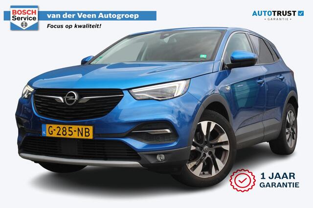 Opel Grandland X 1.2 Turbo Business Executive | Incl. 12 maanden garantie | Elektrische kofferklep | Parkeersensoren | Keyless | Navigatie | Bluetooth | Cruise control | Climate control | Airco | Lichtmetalen velgen