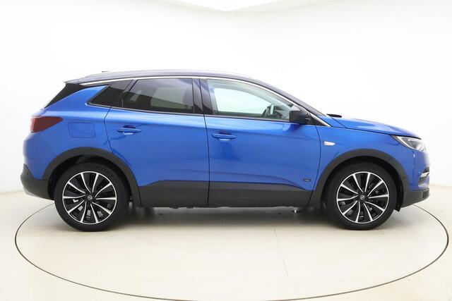 Opel Grandland X 1.6 Turbo Hybrid Elegance Automaat | Lederen bekleding | Stoelverwarming en ventilatie | Electrische achterklep | Keyless | Navigatie | DAB radio