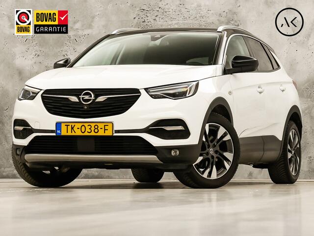 Opel Grandland X 1.2 Turbo Innovation Sport (APPLE CARPLAY, STOELKOELING/VERWARMING, MEMORY SEAT, 360 CAMERA, LEDER, GETINT GLAS, STUURWIEL VERWARMD, NIEUWE APK, NIEUWSTAAT)