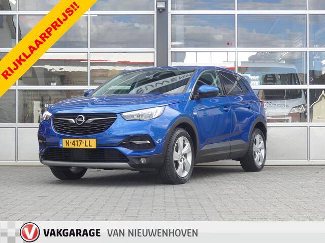 Opel Grandland X 1.2 Turbo Innovation *t/m 10de bouwjaar garantie, distributieriem vervangen.