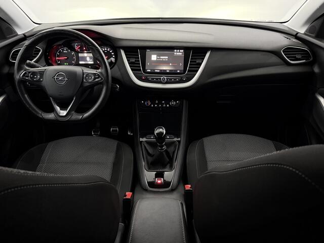 Opel Grandland X 1.2 Turbo Edition 2020 Apple carplay, Parkeersensoren, Airco, Stoelverwarming, Rijstrook correctie, A start stop, Lichtmetalen velgen, Cruise control