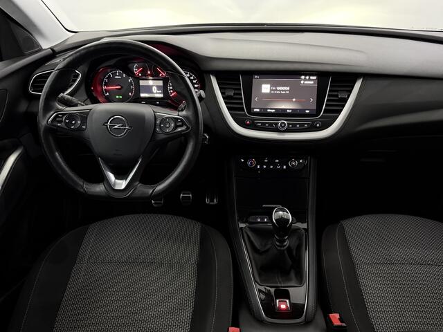 Opel Grandland X 1.2 Turbo Edition 2020 Apple carplay, Parkeersensoren, Airco, Stoelverwarming, Rijstrook correctie, A start stop, Lichtmetalen velgen, Cruise control