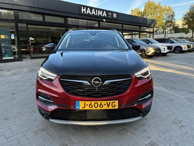 Opel Grandland X 1.6 Turbo Hybrid4 Automaat Ultimate | ECC | Navigatie | Leder | Winterpakket | Stoelventilatie | Camera | Trekhaak | 19" LM-Velgen | Zeer kompleet