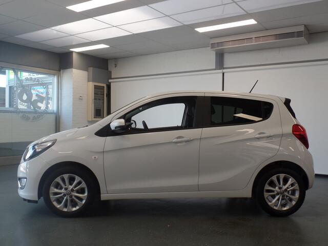 Opel KARL 1.0 ecoFLEX Innovation Clima controle, Cruise controle, Apple carplay, Stoelverwarming, Deels leder, Pdc, Lm velgen 15'', Nederlandse auto, Full options!! Bovag afleverpakket 695,-