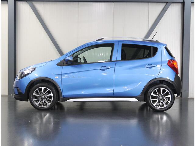 Opel KARL 1.0 75PK Rocks Online Edition | Airco | AppleCarPlay/AndroidAuto | Parkeersensoren Achter | LMV | Cruise Control | Isofix | Privacy Glass | Buitenspiegels Elektrisch Verstelbaar | Centrale Deurvergrendeling met Afstandsbediening |