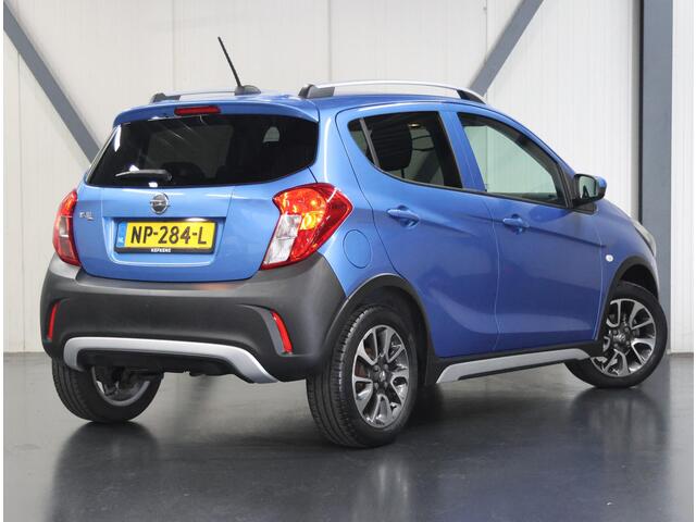 Opel KARL 1.0 75PK Rocks Online Edition | Airco | AppleCarPlay/AndroidAuto | Parkeersensoren Achter | LMV | Cruise Control | Isofix | Privacy Glass | Buitenspiegels Elektrisch Verstelbaar | Centrale Deurvergrendeling met Afstandsbediening |