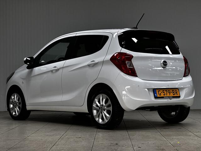 Opel KARL 1.0 ecoFLEX Innovation /Stuur + Stoelverw. /Apple + Android /DAB+! /Navi /Climat /Cruise /Elek. pakket /Bluetooth /USB /Multi. LEDER Stuur /15"LMV /PDC /Extra getint glas /Mistlampen.