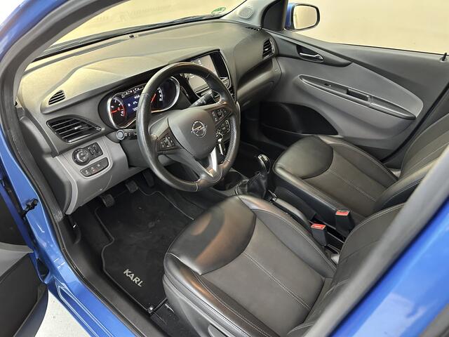Opel KARL 1.0 ecoFLEX Innovation, 75Pk, 2018, Origineel Nederlands, Cruise control, Climate control, Stoelverwarming, Stuurverwarming, Apple carplay, Half stof/leder, 4 seizoenen banden,