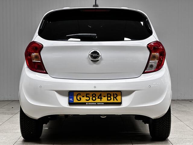 Opel KARL 1.0 ecoFLEX Innovation/ Apple+Android/ DAB+/ 15''LMV/ Half-LEDER/ Clima/ Navi/ Cruise/ Bluetooth/ Multi.LEDER.Stuur/ Elek.pakket/ Isofix/ C.V.Afstand.