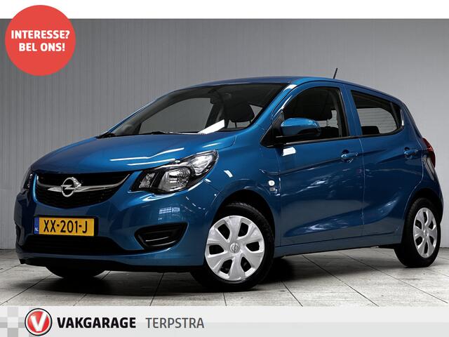 Opel KARL 1.0 ecoFLEX 120 Jaar Edition/ Airco/ Cruise/ Elek. pakket/ Isofix/ Bluetooth/ Multi. Stuur/ USB/ Getint glas/ Dagrijverl./ Dakspoiler/ Metallic lak.