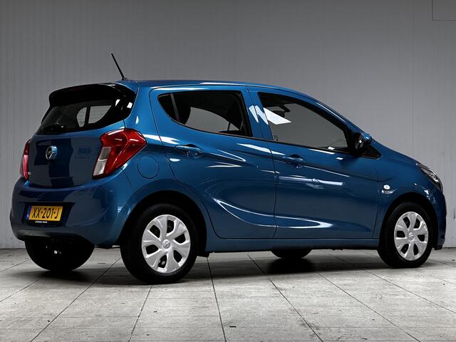 Opel KARL 1.0 ecoFLEX 120 Jaar Edition/ Airco/ Cruise/ Elek. pakket/ Isofix/ Bluetooth/ Multi. Stuur/ USB/ Getint glas/ Dagrijverl./ Dakspoiler/ Metallic lak.