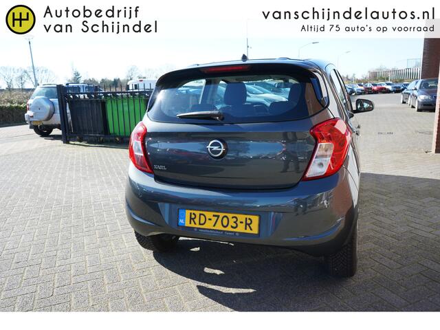 Opel KARL 1.0 ECOFLEX EDITION 1E EIGENAAR ORIGINEEL NEDERLANDS AIRCO CRUISECONTROL BLUETOOTH 4X PERF ALL SEASON BANDEN PARKEERSENSOREN ELECTR.RAMEN/SPIEGELS