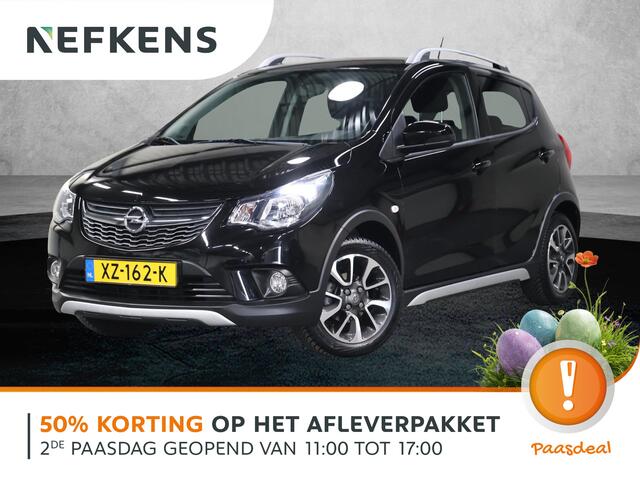 Opel KARL 1.0 Rocks Online Edition | 1ste eigenaar | AppleCarPlay/Android | Airco | Cruise Control | Parkeersensoren | 15"LMV | Isofix | Privacy Glass | DAB Radio | Buitenspiegels Elektrisch Verstelbaar | Centrale Deurvergrendeling met Afstandsbediening |