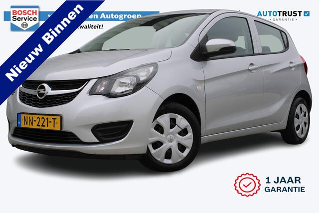Opel KARL 1.0 ecoFLEX Edition | Incl. 12 maanden garantie | Cruise control | Bluetooth | Airco | City steering |Start & stop systeem | Multifunctioneel stuurwiel | 5 deurs | Complete onderhoudshistorie | Origineel NL auto |
