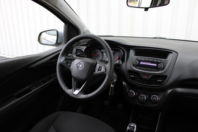 Opel KARL 1.0 ecoFLEX Edition | Incl. 12 maanden garantie | Cruise control | Bluetooth | Airco | City steering |Start & stop systeem | Multifunctioneel stuurwiel | 5 deurs | Complete onderhoudshistorie | Origineel NL auto |