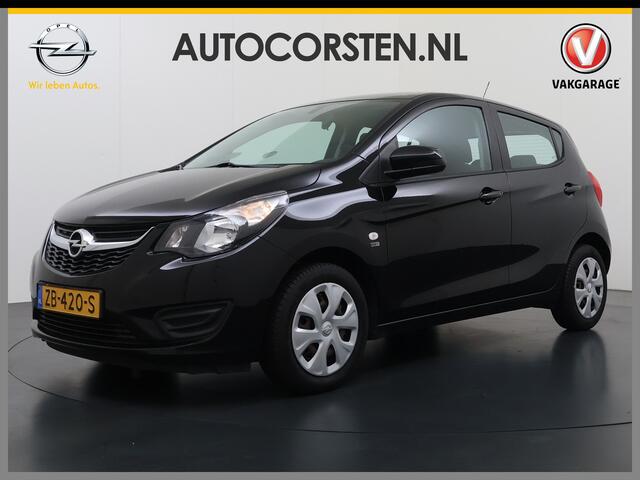 Opel KARL 1.0I 74PK 5Drs Airco Cruise Control Bluetooth Elek.Ramen+Spiegels 120 Jaar Edition Isofix CitySteer Centrale vergrendeling Afstandsbediend Dealeronderhouden 1e Eigenaar Origineel Nederlandse Auto