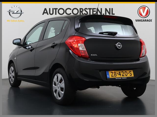 Opel KARL 1.0I 74PK 5Drs Airco Cruise Control Bluetooth Elek.Ramen+Spiegels 120 Jaar Edition Isofix CitySteer Centrale vergrendeling Afstandsbediend Dealeronderhouden 1e Eigenaar Origineel Nederlandse Auto