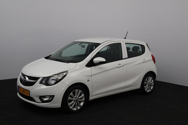 Opel KARL 1.0 ecoFLEX 120 Jaar Edition /5-Drs /Airco /Cruise /Elek. pakket /C.V. afstand /Bluetooth /USB /15"LMV /PDC /Mistlampen /Isofix /Dakspoiler!