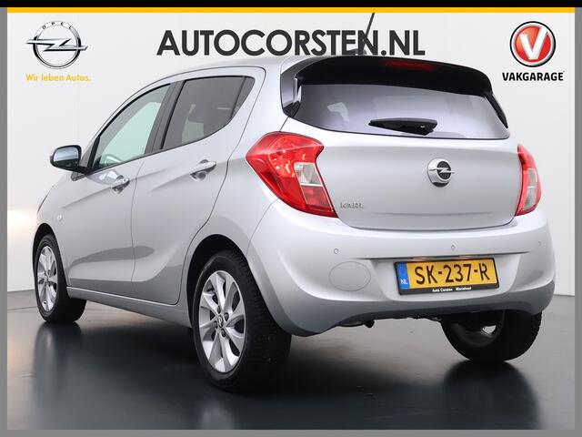 Opel KARL 1.0I 75PK 5Drs Ecc Navi* Apple Carplay Android Auto Pdc Stoel+Stuurverwarming Cruise Control Innovation Isofix Bluetooth Lmv Privacy Glas City Steer ESP Mistlampen Dealeronderhouden 1e Eigenaar Origineel Nederlandse Auto