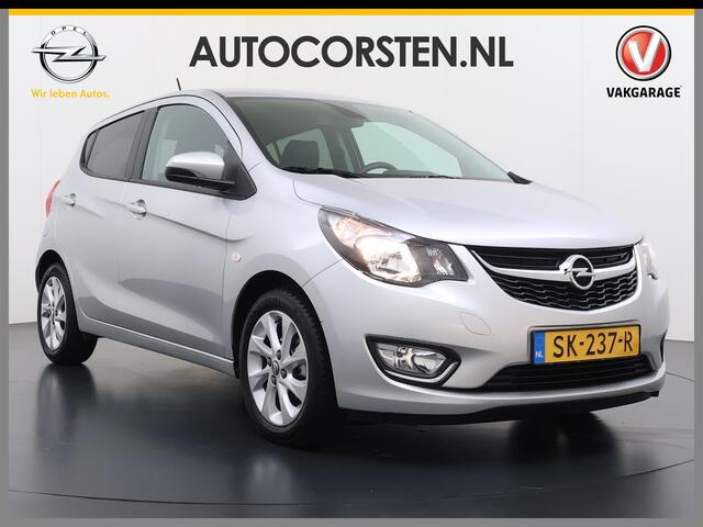 Opel KARL 1.0I 75PK 5Drs Ecc Navi* Apple Carplay Android Auto Pdc Stoel+Stuurverwarming Cruise Control Innovation Isofix Bluetooth Lmv Privacy Glas City Steer ESP Mistlampen Dealeronderhouden 1e Eigenaar Origineel Nederlandse Auto