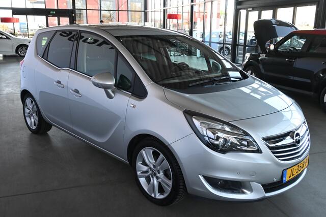 Opel MERIVA 1.4 Turbo Blitz Navigatie Leder Stoelverwarming Trekhaak Rijklaarprijs Inruil Mogelijk!