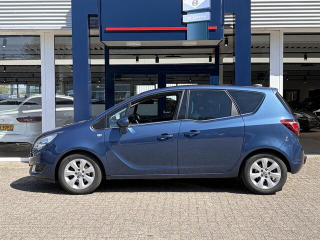 Opel MERIVA 1.4 Turbo Blitz / NL-Auto / 1e-Eigenaar / Stuur-Stoelverwarming / Cruise-Control / Trekhaak / Climate-Control / Radio-Bluetooth / Navi / PDC V+A / Camera / 16'' LMV / ENZ.