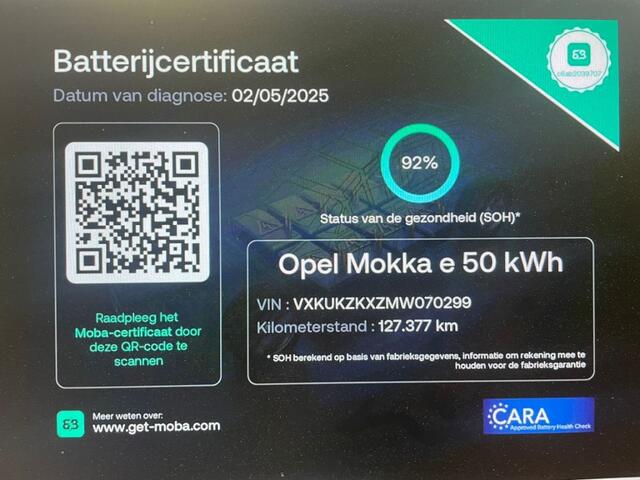 Opel MOKKA Mokka-E GS-Line 50-kWh - Carplay, Camera, Half Leer, SOH 92%