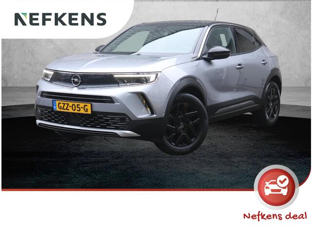 Opel MOKKA 130pk Turbo Ultimate | AppleCarplay/AndroidAuto | Achteruitrijcamera | Alcantara | Adaptive Cruise | 17" LMV | Blindspot | Privacy Glass |
