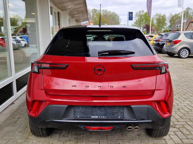 Opel MOKKA 1.2 Turbo 130pk Automaat Ultimate | Alcantara bekleding | Navigatie | Achteruitrijcamera | Climate control | LED koplampen | Parkeersensoren | Zwart dak | 18" Lichtmetalen velgen