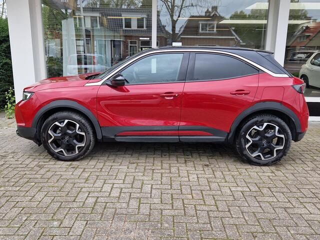Opel MOKKA 1.2 Turbo 130pk Automaat Ultimate | Alcantara bekleding | Navigatie | Achteruitrijcamera | Climate control | LED koplampen | Parkeersensoren | Zwart dak | 18" Lichtmetalen velgen