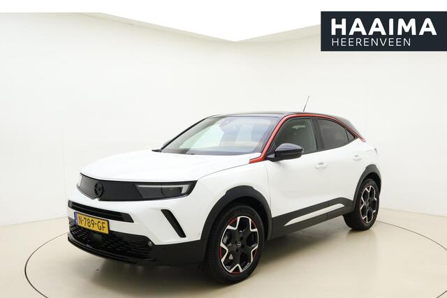Opel MOKKA 1.2 Turbo 130pk Automaat GS | Lederen bekleding | Navi via App | Camera | Adaptive Cruise control | Keyless | Zwart dak | 18" Lichtmetalen velgen