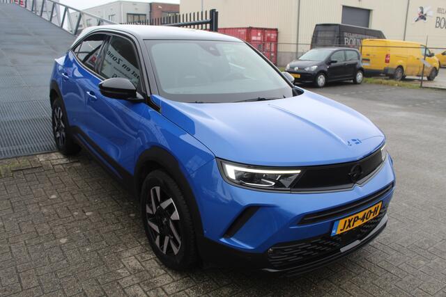 Opel MOKKA 1.2 Turbo Edition Virtueelcockpit XXL/Navigatie/Achteruitrijcamera/Apple carplay/Adaptive cruisecontrol/Stoelverwarming/Stuurverwarming/Parkeersensoren rondom/Led dagrijverlichting/Keyless/Privacyglas
