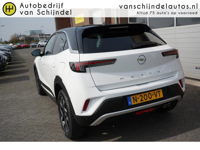 Opel MOKKA 1.2 TURBO BUSINESS ELEGANCE TWO TONE ORIGINEEL NL MET NIEUWE DISTRIBUTIERIEM!! CAMERA 17INCH FULL LED STOELVERWARMING ANDROID/APPLECARPLAY NAVI CLIMA CRUISE BLUETOOTH PDC V+A ENZ...