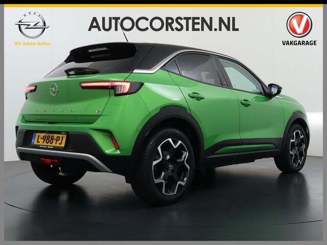 Opel MOKKA Mokka-e Ultimate 50kWh 3-Fase Warmtepomp Adap.Cruise Stuur+Stoelverwarming Navi 360°Camera Ecc Apple Carplay Android Auto Pdc 11kw Laden SOH 88% Matrix Led Keyless Lmv DAB Lane Assist Privacy Glas Dealeronderhouden Origineel Nederlandse Auto Super Complee