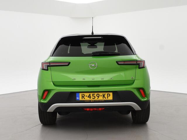 Opel MOKKA Mokka-e ULTIMATE 50 KWH TWO TONE 94% SOH + LEDER/ALCANTARA | STOEL/STUURVERW. | 18 INCH | MATCHA GREEN