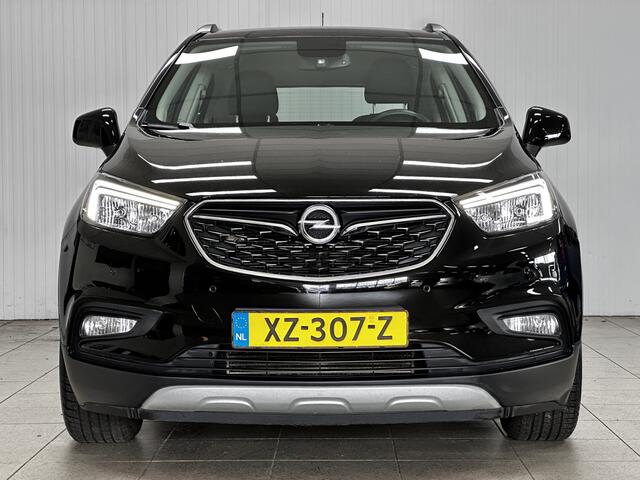 Opel MOKKA X 1.4 Turbo Innovation/ AUTOMAAT!/ Trekhaak/ 140pk!/ 17'' LMV/ Facelift/ Apple + Android/ PDC V+A/ Bluetooth/ Navi/ Clima/ Cruise/ Armsteun/ Multi. LEDER. Stuur/ Mistl./ Dakrails/ LED Dagrijverl.