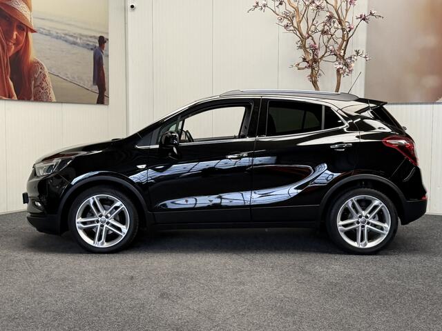 Opel MOKKA X 1.4 TURBO BI-FUEL INNOVATION LEDER STOEL EN STUUR VERWARMING SHUIF/KANTELDAK NAVIGATIE CRUISE CONTROL APPLE CARPLAY/ANDROID KEYLESS GO AFN. TREKHAAK ACHTERUITRIJCAMERA PDC ZEER MOOI !!
