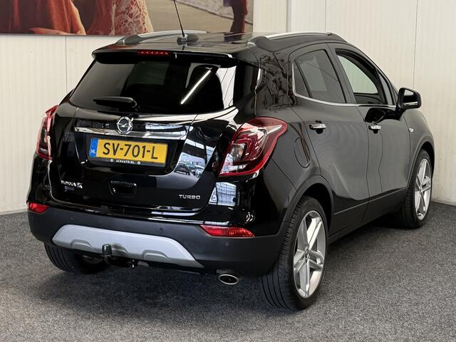 Opel MOKKA X 1.4 TURBO BI-FUEL INNOVATION LEDER STOEL EN STUUR VERWARMING SHUIF/KANTELDAK NAVIGATIE CRUISE CONTROL APPLE CARPLAY/ANDROID KEYLESS GO AFN. TREKHAAK ACHTERUITRIJCAMERA PDC ZEER MOOI !!
