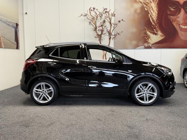 Opel MOKKA X 1.4 TURBO BI-FUEL INNOVATION LEDER STOEL EN STUUR VERWARMING SHUIF/KANTELDAK NAVIGATIE CRUISE CONTROL APPLE CARPLAY/ANDROID KEYLESS GO AFN. TREKHAAK ACHTERUITRIJCAMERA PDC ZEER MOOI !!