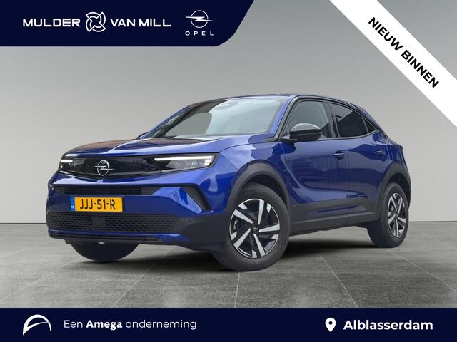 Opel MOKKA Edition+ 1.2 Turbo Hybrid 145pk e-DCT6 | 8 JAAR GARANTIE! | ALL SEASON BANDEN | 180° CAMERA | ADAPTIVE CRUISE | NAVI | KEYLESS START | APPLE CARPLAY / ANDROID AUTO | ISOFIX |