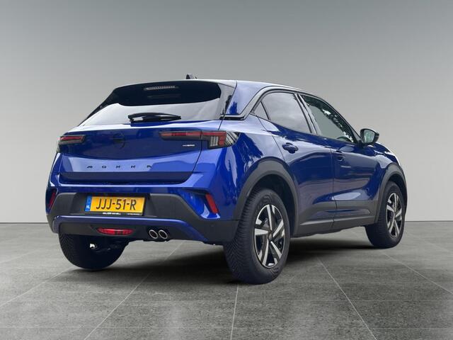 Opel MOKKA Edition+ 1.2 Turbo Hybrid 145pk e-DCT6 | 8 JAAR GARANTIE! | ALL SEASON BANDEN | 180° CAMERA | ADAPTIVE CRUISE | NAVI | KEYLESS START | APPLE CARPLAY / ANDROID AUTO | ISOFIX |