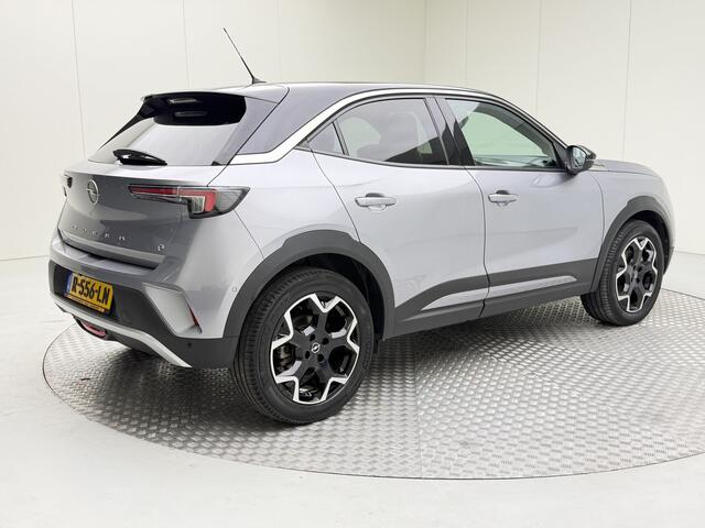 Opel MOKKA Mokka-e Ultimate 50-kWh 11kw bl. | SOH 97% | Climate | Pdc v/a+camera | Cruise control adaptief | Navi | Carplay | Keyless | Dode hoek | Stoel+stuurverwarming | Spiegels elektrisch inklapbaar
