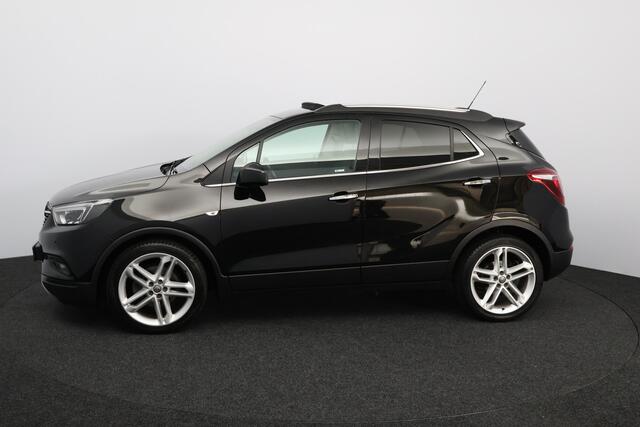 Opel MOKKA X 1.4 Turbo Innovation /Schuif-Kanteldak! /LED Koplampen /Camera /Stoel + Stuurverw. /Leder! /Lane Assist /Apple + Android /KEYLESS /Navi /Climat /Cruise /Elek. pakket /Bluetooth /19"LMV /Extra getint glas /PDC V+A