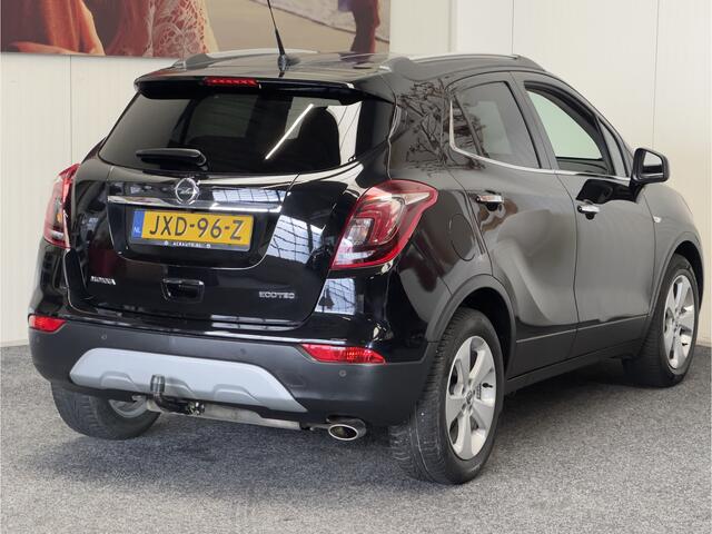 Opel MOKKA X 1.4 TURBO EDITION 140 PK NAVIGATIE CRUISE CONTROL STUURVERWARMING APPLE CARPLAY/ANDROID RIJSTROKKSENSOREN ACHTERUITRIJCAMERA LEDER AFN.TREKHAAK ZEER MOOI !!!