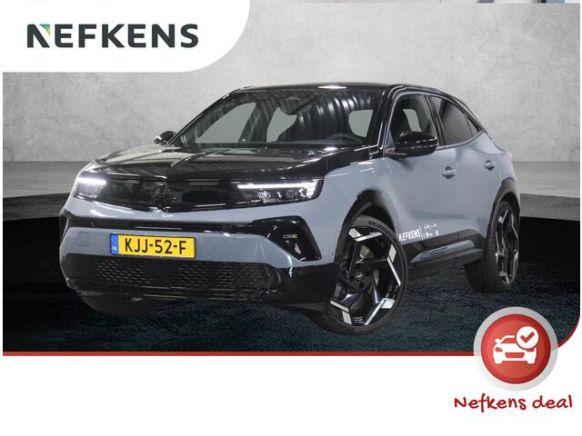 Opel MOKKA Electric GSE 54 kWh 280PK | 1ste eigenaar | Alcantara | Stoel/Stuurverwarming | FULL LED | Camera | Two-tone | Privacy Glass | AppleCarPlay/AndroidAuto | Navigatie | Adaptief Cruise Control | Keyless | Isofix |