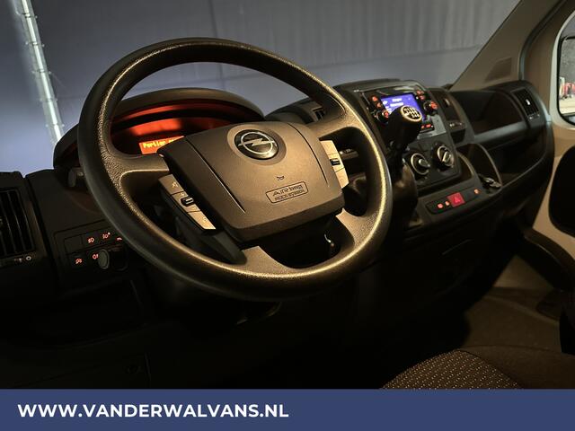 Opel MOVANO 2.2 CDTI 120pk L2H2 Euro6 Airco | Navigatie | Camera | Cruisecontrol Parkeersensoren, Bluetooth-telefoonvoorbereiding, Bijrijdersbank