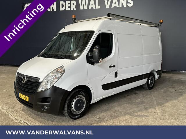 Opel MOVANO 2.3 CDTI 146pk L2H2 inrichting Euro6 Airco | Omvormer | Navigatie | Imperiaal Camera, Trap, Cruisecontrol, Trekhaak, Parkeersensoren, Bijrijdersbank